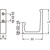 トラスコ中山 アルミL型フック 35mm 黒 123035黒2 FC951FG-2065697-イメージ2