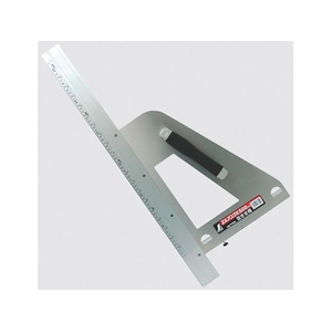 シンワ 丸ノコガイド定規 エルアングル600mm 取手付 左きき用 FC511XJ-8164476-イメージ1