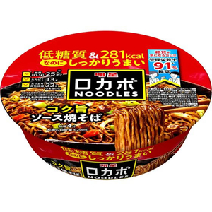 明星食品 ロカボNOODLES コク旨ソース焼きそば 89g FCE990H-イメージ1