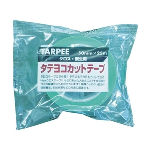 萩原工業 ターピー養生クロステープ 50mm×25m タテヨコ手切れ クリア FC506GC-4314492-イメージ4