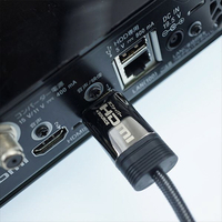 ホーリック HH200603GY 光ファイバー HDMIケーブル 20m メッシュタイプ