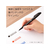 ぺんてる 筆タッチサインペン 6色セットA FCB5498-SES15C-6STA-イメージ2