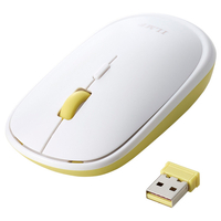 エレコム ILMF 2．4GHz無線 薄型マウス イエロー M-TM10DBYL-IL