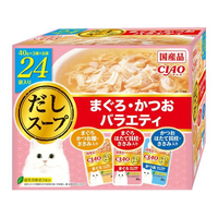 いなば CIAO だしスープ まぐろ・かつおバラエティ 40g×24P FCD510H
