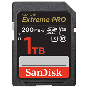 サンディスク Extreme PRO SDXC UHS-Iカード 1TB SDSDXXD-1T00-JNJIP-イメージ1
