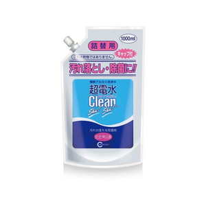 ケミコート 超電水クリーンシュ!シュ! 詰替用1000ml 000126 FC803RL-000126-イメージ1