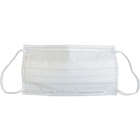 トラスコ中山 TRUSCO/ホワイトマスク 3層タイプ 個包装10枚入り DPM-WM10 FC678XY-3799717