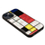 ikins iPhone 14 Plus用天然貝ケース Mondrian I23604I14M-イメージ2