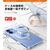 TORRAS iPhone17用アクリル樹脂+TPUケース TORRAS OSTAND Q3 SPIN クリア X00FX2911-イメージ5