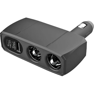 カシムラ USB付2連ダイレクトソケット PD30W×2+USB-A FCK653D-KX239-イメージ1