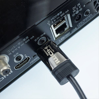 ホーリック HH250604GY 光ファイバー HDMIケーブル 25m メッシュタイプ