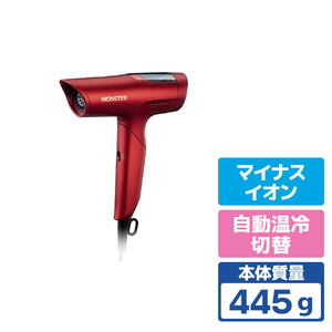 モンスター ドライヤー KOIZUMI レッド KHD-M800R 美品 KOIZUMI（コイズミ） 小泉成器 KHD-M800/R(レッド) BLCDハイスピード