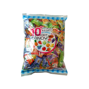 全品対象！2点以上購入で20%引セール中　2L〜3L希望甘平秀品10kg ニッシンドルチェ F803802 10アソートキャンディ200 560g