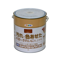 アサヒペン 水性ウッドリフォームペイント 3L マホガニー FC654PJ