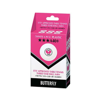 バタフライ バタフライ スリースターボールA40+(6コ) FCD536L-95780-270