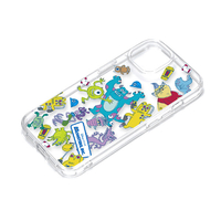 PGA iPhone 15用クリアハイブリッドケース モンスターズ・インク PG-D23APT14MOI