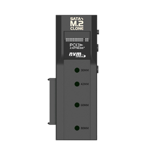 タイムリー SATA接続 SSD/HDD-NVMe接続 M．2 SSD双方向クローンアダプタ ブラック UD-M2SACL-イメージ2