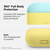 elago AirPods Pro用シリコンケース DUO CASE クリーミーイエロー EL_APPCSSCUB_YL-イメージ4