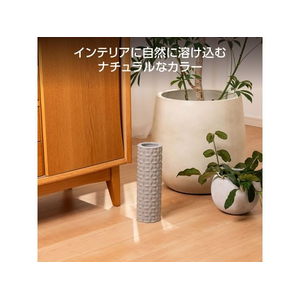 エレコム フォームローラー 小さめサイズ 10×30cm グレー FCD837F-HCK-FRMGY-イメージ3