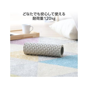 エレコム フォームローラー 小さめサイズ 10×30cm グレー FCD837F-HCK-FRMGY-イメージ6