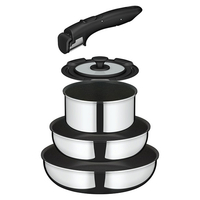 サーモス 取っ手のとれるフライパン5点セットFA ステンレス KSF-5AS