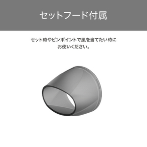テスコム プロテクトイオン ヘアドライヤー グレー TD360AH-イメージ7