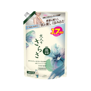 Ｐ＆Ｇ 大人のさらさ 洗剤ジェル つめかえ 超ジャンボ 1260g FCG225W-イメージ1