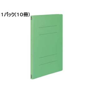 コクヨ フラットファイルV A3タテ とじ厚15mm 緑 10冊 1パック(10冊) F835380-ﾌ-V43G-イメージ1