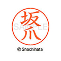シヤチハタ ネームペン用ネーム シルバー 既製 坂爪 FC46938-X-GPS-1167