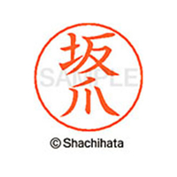 シヤチハタ ネームペン用ネーム シルバー 既製 坂爪 FC46938-X-GPS-1167