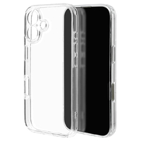 ラスタバナナ iPhone 16用RHINOX 極限保護 ハイブリッドケース TPU×アクリル クリア 8121IP461HALCL