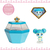 リリック ティニピンコレクション ロイヤルティニピン マコピン キラキラ キャッチ!ティニピン ﾃｲﾆﾋﾟﾝｺﾚｸｼﾖﾝﾛｲﾔﾙﾏｺﾋﾟﾝ-イメージ1