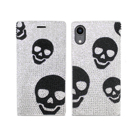 dreamplus iPhone XR用ケース Persian Safari Leather Diary スカル DP13605I61