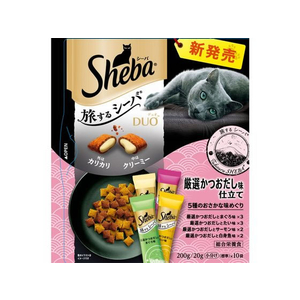 マースジャパン シーバ デュオ 旅するシーバ 厳選かつおだし味仕立て 5種のおさかな味めぐり 200g FC101NA-イメージ1