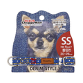 ドギーマン Doggy’s Tailor ドッグカラー SS デニムスタイル ブルー FCJ055K