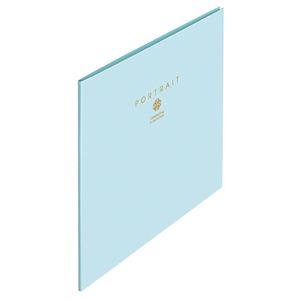 ハクバ ペーパースクウェア台紙 Lサイズ 2面(角×2枚) No.1770 ブルー M1770-L-2BL-イメージ3