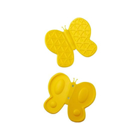 コジット 彩りマグネット鍋つかみ 2個組 イエロー FC015PY-91386