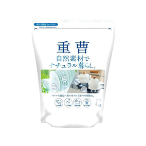 カネヨ石鹸 ナチュラル暮らし 重曹 4kg FC739RE-イメージ1