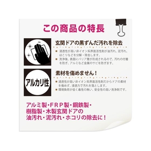 カンペハピオ 復活洗浄剤 玄関ドア用 100ml FCB753M-イメージ4