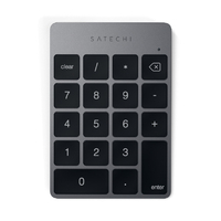 SATECHI Slim Wireless Bluetooth Keypad Space Gray PST-SALKPM