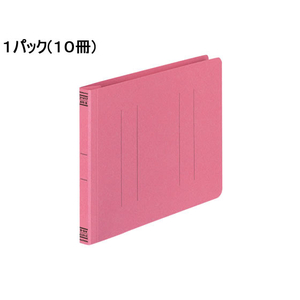 コクヨ フラットファイルV A5ヨコ とじ厚15mm ピンク 10冊 1パック(10冊) F835842-ﾌ-V17P-イメージ1