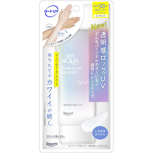 ロート製薬 スキンアクア トーンアップUVエッセンス 70g ホワイト FCG226W-イメージ2