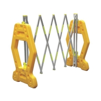 安全興業/現場用簡易アルミゲート AZゲート黄 反射付 FC307XB-4367117