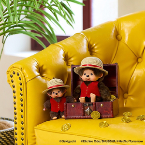 セキグチ NETFLIX ONE PIECE S2×モンチッチ ルフィーモンチッチ SS キーチェーンマスコット ﾓﾝﾁﾂﾁNETFLIXﾙﾌｲ-ﾓﾝﾁﾂﾁSSKC-イメージ5