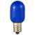 オーム電機 LED電球 E12口金 全光束1lm(0．5Wナツメ球 装飾用) 青色 LDT1B-H-E12 13-イメージ1
