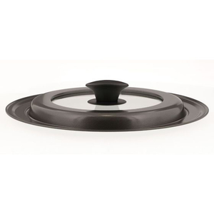 ＬＩＶ ＰＬＵＳ ベストコ フライパンふた 26-30cm ガラス窓付 L FCE122W-MA-2053-イメージ4