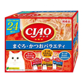 いなば CIAO パウチ まぐろ かつおバラエティ 40g×24P FCD512H