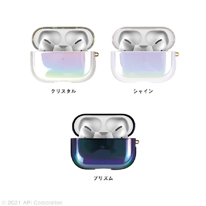 EYLE AirPods Pro用ケース TILE AURORA OVAL for AirPods Pro プリズム XEA02-TO-C04-イメージ10