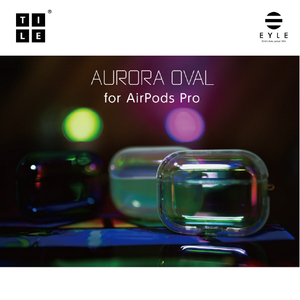 EYLE AirPods Pro用ケース TILE AURORA OVAL for AirPods Pro プリズム XEA02-TO-C04-イメージ8