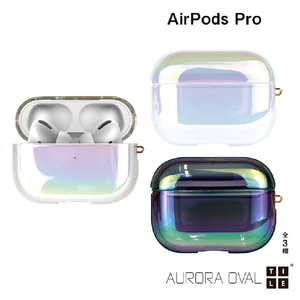 EYLE AirPods Pro用ケース TILE AURORA OVAL for AirPods Pro プリズム XEA02-TO-C04-イメージ9